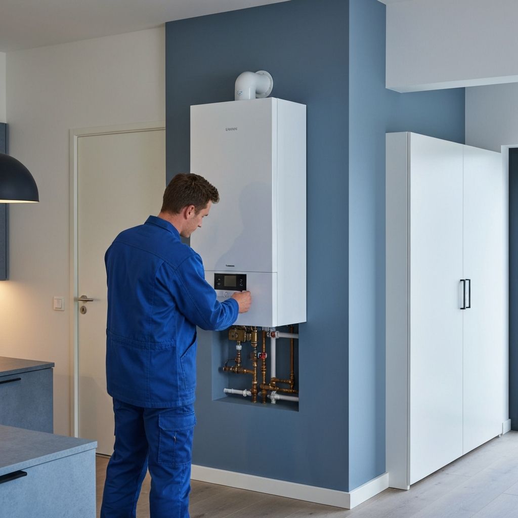 CV ketel installatie